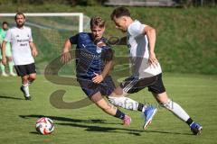 A-Klasse -  Saison 2026/27 - TSV Mailing-Feldkirchen - VFB Friedrichshofen - Phillip Sepp blau Mailing - Daniel Arzer weiss Friedrichshofen - Foto: Meyer Jürgen