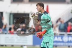 Toto-Pokal - VfB Forstinning - FC Ingolstadt 04; Torwart David Klein (47, FCI)
