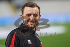 3. Liga; SSV Ulm - FC Ingolstadt 04; vor dem Spiel Co-Trainer Fabian Reichler (FCI)