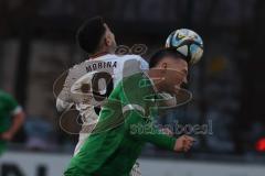 Bezirksliga - Saison 2025/26 - FC Gerolfing - DJK München - Flaur Bashota (Nr.23 - FC Gerolfing) - Florian Morina weiss München - Foto: Meyer Jürgen