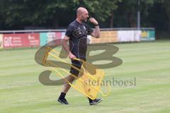 3.Liga - Saison 2023/2024 - Training in Berching - FC Ingolstadt 04 - Co-Trainer Maniyel Nergiz (FCI) - Foto: Meyer Jürgen