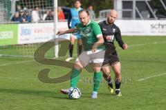 Bezirksliga - Saison 2024/25 - FC Gerolfing - TSV Gaimersheim - Den Lovric (Nr.20 - FC Gerolfing) - Semih Coklar (Nr.54 - TSV Gaimersheim) - Foto: Meyer Jürgen