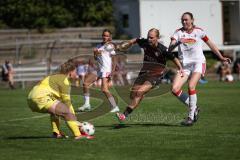 2. Bundesliga Frauen - Saison 2026/27  - FC Ingolstadt 04 Frauen - 1. FC Köln II - Teresa Fritzberg (Nr.26 - FCI Frauen) - Dübel Anika TW Köln - Foto: Meyer Jürgen