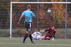 Bayernliga Nord - Saison 2026/27 - FC Ingolstadt 04 II - SV Fortuna Regensburg - Manuel Distl weiss FCI - Nicolas Köpper TW Regensburg -  Foto: Meyer Jürgen