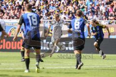 3. Liga; 1. FC Saarbrücken - FC Ingolstadt 04 - Torchance verpasst Benjamin Kanuric (8, FCI) Zeitz Manuel (8 FCS) Civeja Tim (23 FCS) Wilhelm Lasse (18 FCS)