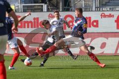 2.BL; Holstein Kiel - FC Ingolstadt 04 - Florian Pick (26 FCI) Neumann Phil (25 Kiel)
