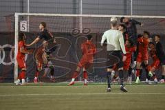 *** Bayernliga Nord - Saison 2025/26 - FC Ingolstadt 04 II - ASV Neumarkt - Davide Sekulovic (Nr.33 - FC Ingolstadt II) - Elias Decker schwarz FCI - Foto: Meyer Jürgen