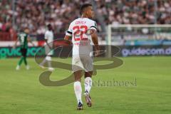 3.Liga - Saison 2023/2024 - Preußen Münster - FC Ingolstadt 04 - Marcel Costly (Nr.22 - FCI) -  - Foto: Meyer Jürgen