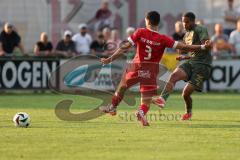 Toto - Pokal - Saison 2024/25 - TSV Lohr - FC Ingolstadt 04 - Micah Ham (Nr.31 - FCI) - Elias Decker (Nr.3 - FCI) - Foto: Meyer Jürgen