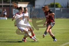 2. Bundesliga Frauen - Saison 2026/27  - FC Ingolstadt 04 Frauen - 1. FC Köln II - Mara Winter (Nr.2 - FCI Frauen) - Hofmann Paula weiss Köln  - Foto: Meyer Jürgen