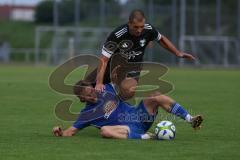 Bezirksliga - Saison 2025/26- TSV Gaimersheim - ASV Dachau - Nicolae Nechita (Nr.19 - TSV Gaimersheim) - Thomas Rieger blau Dachau - XXXXX - Foto: Meyer Jürgen