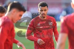 3. Liga; FC Ingolstadt 04 - FC Viktoria Köln; vor dem Spiel Emilio Kehrer (44, FCI)