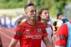 Toto-Pokal; Finale; FV Illertissen - FC Ingolstadt 04; vor dem Spiel Tobias Schröck (21, FCI)