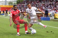 Toto-Pokal Finale; Würzburger Kickers - FC Ingolstadt 04; Marcel Costly (22, FCI) Montcheu Fabrice (11 WK)