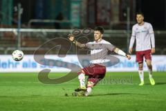 3. Liga; FC Viktoria Köln - FC Ingolstadt 04; Linus Rosenlöcher (19, FCI) Schuß