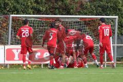 Kreisklasse - Saison 2025/26- Türk SV Ingolstadt - SV Lippertshofen - Der 2:0 Führungstreffer durch Enis Kuqanaj rot Türkisch  - jubel - XXXXX - Foto: Meyer Jürgen