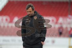 2. Bundesliga Frauen - Saison 2025/26 - FC Ingolstadt 04 Frauen - VFB Stuttgart  - Trainer Heiko Gerber Stuttgart - XXXXX - Foto: Meyer Jürgen