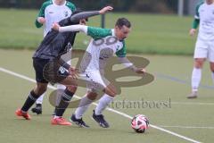 Kreisklasse - Saison 2025/26- TSV Ingolstadt Nord - SV Lippertshofen - Naschuan Kouki schwarz Ing Nord - Florian Donaubauer weiss Lippertshofen - Foto: Meyer Jürgen