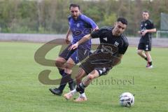 Kreisklasse - Saison 2025/26- TSV Ingolstadt Nord - MTV Ingolstadt - Ersin Ucar schwarz Ing Nord  - Vahdet Demir lila MTV - Foto: Meyer Jürgen