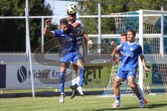 Kreisliga
 - Saison 2024/25- TSV Oberh./Unterhaunstadt - SV Kasing-  - Fardin Gholami blau Oberhstadt - Sanser Calik weiss Kasing - Foto: Meyer Jürgen