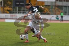 2. Bundesliga Frauen - Saison 2025/26 - FC Ingolstadt 04 Frauen - Eintracht Frankfurt II - Bednorz weiss Frankfurt - Annika Kömm (Nr.25 - FC Ingolstadt Frauen I) - Foto: Meyer Jürgen