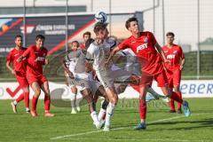 3. Liga; FC Ingolstadt 04 - Trainingslager, Testspiel, FC Kottern; Elias Decker Kopfball