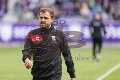 3. Liga; Erzgebirge Aue - FC Ingolstadt 04; Co-Trainer Fabian Reichler (FCI)