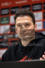 3. Liga; FC Ingolstadt 04 - Neuer Trainer Cheftrainer Guerino Capretti (FCI), erste Pressekonferenz