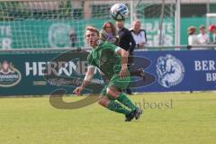 Relegation - Bezirksliga - Saison 2024/25 - FC Gerolfing - Tus Raubling - Lukas Achhammer grün Gerolfing - XXXXX - Foto: Meyer Jürgen