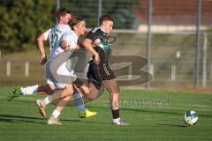 Bezirksliga - Saison 2026/27- TSV Gaimersheim - FC Gerolfing - David Wendrich (Nr.14 - FC Gerolfing) - Gabriel Weiß (Nr.32 - TSV Gaimersheim) - Foto: Meyer Jürgen