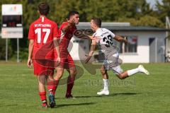 Bezirksliga - Saison 2023/2024 - TSV Gaimersheim - BC Attaching  - Der 3:0 Führungstreffer durch Manuell Bittlmayer (Nr.33 - Gaimersheim) - jubel - Foto: Meyer Jürgen