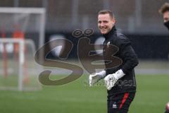 3. Liga; FC Ingolstadt 04 - Trainingsauftakt nach Winterpause; Torwart Marius Funk (1, FCI)