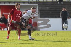 Kreisklasse - Saison 2024/25- SV Zuchering - FC Wackerstein/Dünzing - Nico Ziegler rot Zucherung - Kai Baitz weiss Wackerstein - Foto: Meyer Jürgen