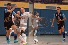 Futsal - Saison 2024/25- MTV Ingolstadt - 1860 München - Mykola Bilotserkivets weiss MTV - Anes Mecikukic schwarz München - Foto: Meyer Jürgen