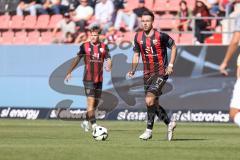 3. Liga; FC Ingolstadt 04 - Rot-Weiss Essen; Max Besuschkow (17, FCI) Niclas Dühring (18, FCI)