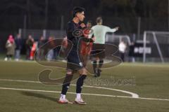 *** Bayernliga Nord - Saison 2025/26 - FC Ingolstadt 04 II - ASV Neumarkt - Der 2:0 Führungstreffer durch  Edis Bakic (Nr.29 - FC Ingolstadt II) — jubel -  XXXXX - Foto: Meyer Jürgen
