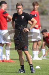 A-Junioren - DFB Pokal  - Saison 2024/25 - A-Junioren - FC Ingolstadt 04 - Hannover 96 -Wilko Bauer Trainer FCI - XXXXX - Foto: Meyer Jürgen