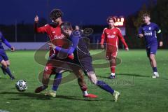 Kreisklasse - Saison 2025/26- TSV Etting - Türkisch SV Ing - Daniel Drotleff rot Türkisch - Christian Redl blau Etting - Foto: Meyer Jürgen