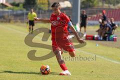 A - Junioren Bundesliga -  Saison 2023/2024 - FC Ingolstadt 04 - FSV Mainz 05 - Emre Gül rot FCI - Foto: Meyer Jürgen