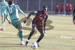 *** A-Junioren Bundesliga  - Saison 2025/26 - FC Ingolstadt 04 - SpVgg Greuther Fürth - Oladosu Omotolani schwarz FCI - XXXXX - Foto: Meyer Jürgen