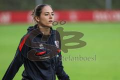 3. Liga; TSV Havelse - FC Ingolstadt 04; vor dem Spiel Cheftrainerin Sabrina Wittmann (FCI)