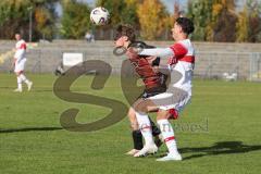 A-Junioren Bundesliga -  Saison 2026/27 - FC Ingolstadt 04 - VFB Stuttgart - Göbel Sam rot FCI - Mule Salvatore weiss Stuttgart -  Foto: Meyer Jürgen