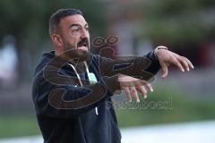 Landesliga - Saison 2024/25 - SV Manching - FSV Pfaffenhofen - Trainer Serkan Demir (SV Manching) - XXXXX - Foto: Meyer Jürgen