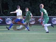 Landesliga - Saison 2026/27 - SV Manching - SC Olching - Sebastian  Graßl (Nr.10 - SV Manching) - Hofmann Florian weiss Olching - Foto: Meyer Jürgen