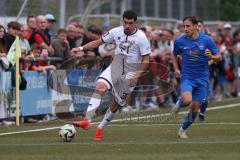 Toto - Pokal - Saison 2024/25 - DJK Hein - FC Ingolstadt 04 -  - Ognjen Drakulic (Nr.30 - FCI) - David Wohnsland (Nr.17 - DJK Hain) - Foto: Meyer Jürgen