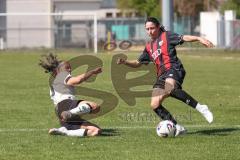 2. Bundesliga Frauen - Saison 2025/26 - FC Ingolstadt 04 Frauen - Borussia Mönchengladbach - Annika Kömm (Nr.25 - FC Ingolstadt Frauen I) - Celissen Elize weiss M`Gladbach  - Foto: Meyer Jürgen