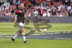 3. Liga; Energie Cottbus - FC Ingolstadt 04; vor dem Spiel Mladen Cvjetinovic (19, FCI)