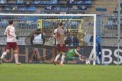 3. Liga - Saison 2025/26 - Waldhof Mannheim  -  FC Ingolstadt 04 - Torwart Kai Eisele (Nr.25 - FC Ingolstadt 04) - XXXXX - Foto: Meyer Jürgen