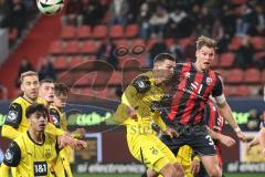 3. Liga; FC Ingolstadt 04 - Borussia Dortmund II; Simon Lorenz (32, FCI) Mogultay Baran (2 BVB2)