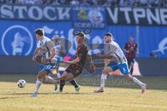 3. Liga; FC Hansa Rostock - FC Ingolstadt 04; Sebastian Grönning (11, FCI) Rossipal Alexander (21 HR) Schuster Marco (5 HR)